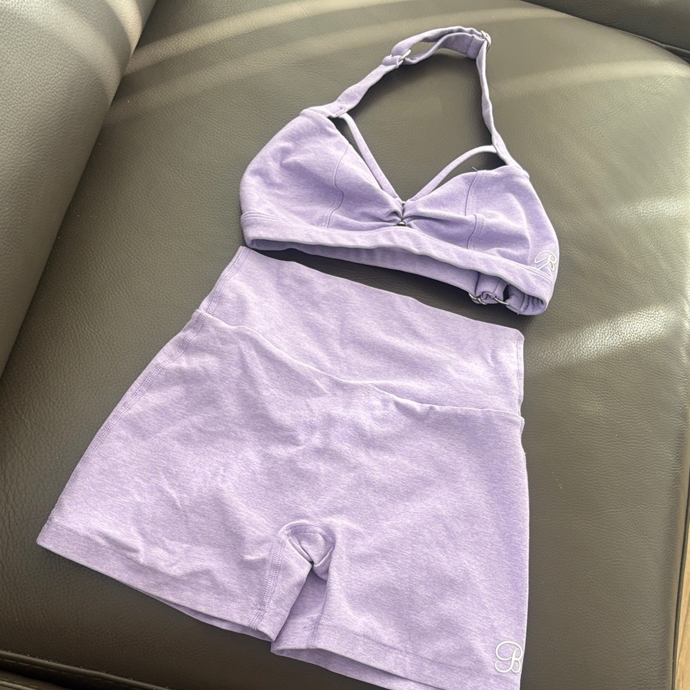 Bombshell sportswear sugared lilac set xs